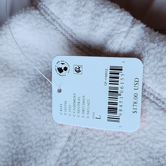 FP Movement Free People Wild and Free Pullover size L color is Cashmere / Cream - Picture 16 of 17